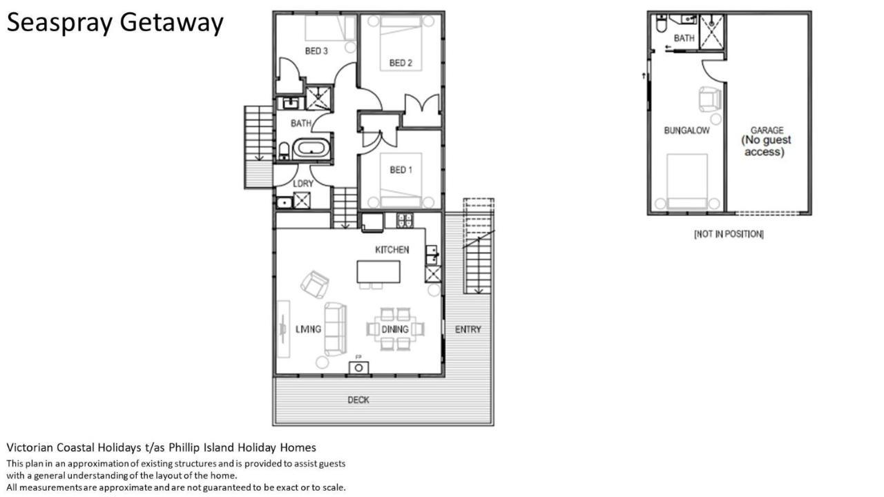 Seaspray Getaway Villa Cape Woolamai Exterior photo